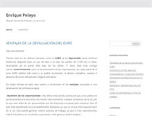 Tablet Screenshot of enriquepelayo.com